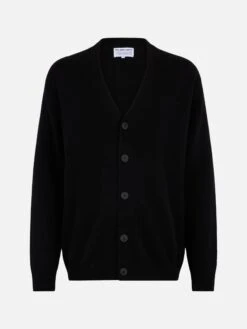 MC2 Saint Barth Man Black Cashmere Blend Cardigan Herrison 9 MC2 Saint Barth Man Black Cashmere Blend Cardigan Herrison -MC2 Saint Barth Shop UID HERR00100038G MAN KNITWEAR BLACK 20241023093500 4