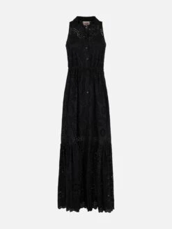 MC2 Saint Barth Woman Black Sangallo Lace Halterneck Dress 9 MC2 Saint Barth Woman Black Sangallo Lace Halterneck Dress -MC2 Saint Barth Shop UID IDA00205008F WOMAN DRESS BLACK 20240727163500 4