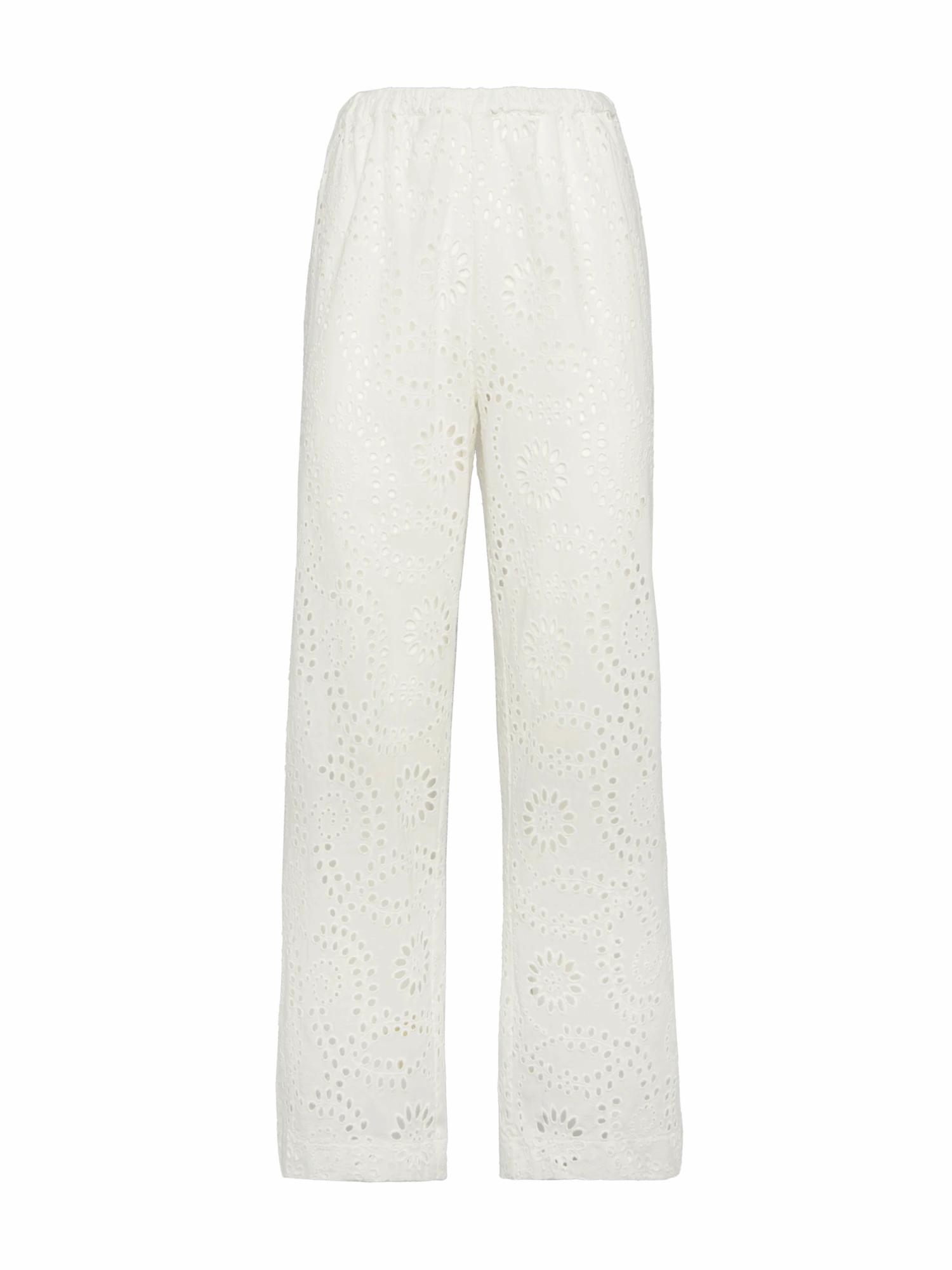 MC2 Saint Barth Inez White Sangallo Lace Pants 7 MC2 Saint Barth Inez White Sangallo Lace Pants - Image 5