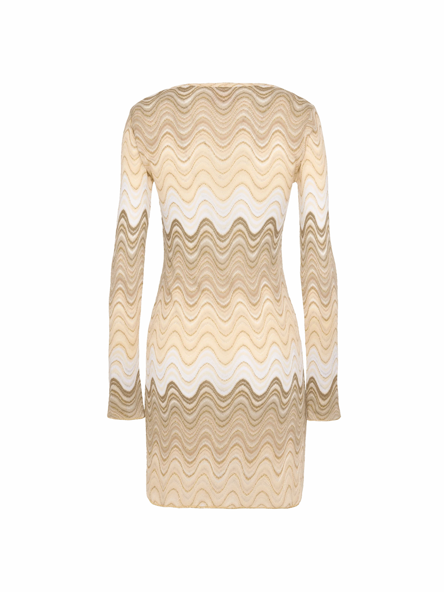 MC2 Saint Barth Imany Raschel Mini Dress In Gold Hues 7 MC2 Saint Barth Imany Raschel Mini Dress In Gold Hues - Image 5