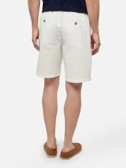 MC2 Saint Barth White Cotton Bermuda Shorts Ischia -MC2 Saint Barth Shop UID ISC000103776H MAN SHORTPANT WHITE PLAIN.COLOR 0 3
