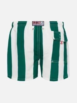 MC2 Saint Barth Jean Mid-length Swim Shorts With Striped Print 6 MC2 Saint Barth Jean Mid-length Swim Shorts With Striped Print -MC2 Saint Barth Shop UID JEA000101946H BOY SWIMSHORT WHITE 20250226181708 02