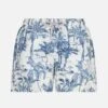 MC2 Saint Barth Jean Mid-length Swim Shorts With Toile De Jouy Print -MC2 Saint Barth Shop UID JEA000102774H KIDS SWIMSHORT WHITE 1