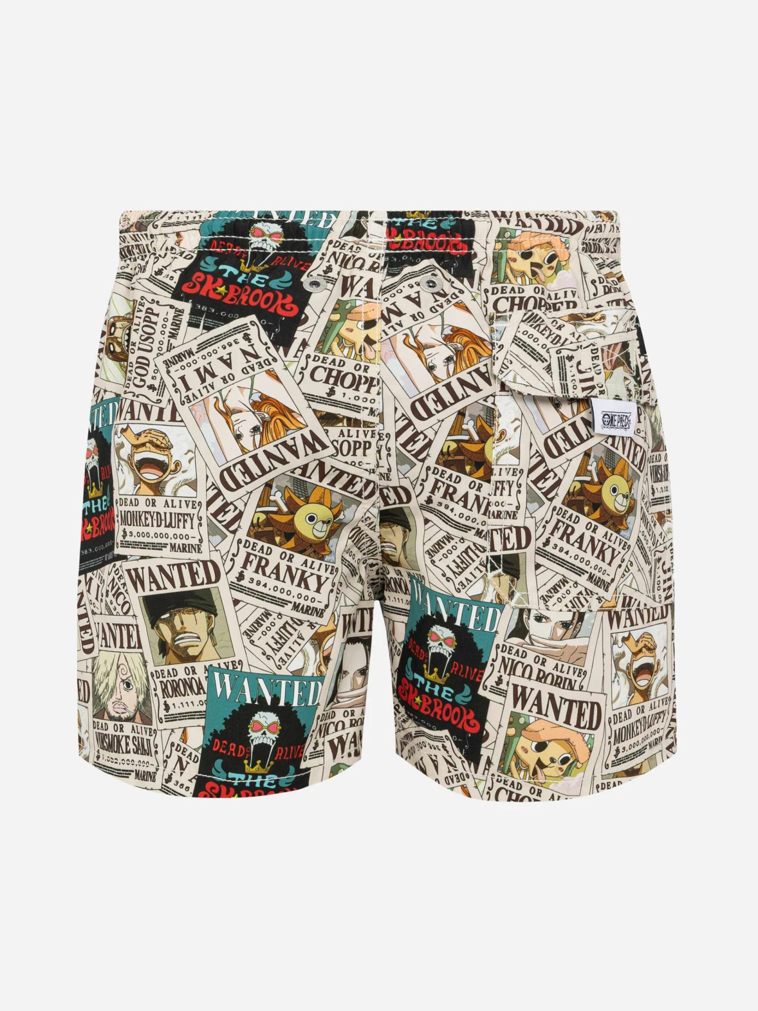 MC2 Saint Barth Jean Mid-length Swim Shorts With One Piece Print | ONE PIECE SPECIAL EDITION 4 MC2 Saint Barth Jean Mid-length Swim Shorts With One Piece Print | ONE PIECE SPECIAL EDITION - Image 2