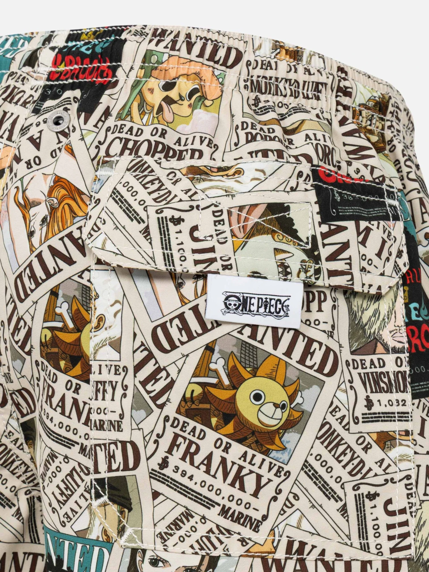 MC2 Saint Barth Jean Mid-length Swim Shorts With One Piece Print | ONE PIECE SPECIAL EDITION 5 MC2 Saint Barth Jean Mid-length Swim Shorts With One Piece Print | ONE PIECE SPECIAL EDITION - Image 3