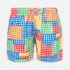 Boy Swim Shorts With Gingham Print -MC2 Saint Barth Shop UID JEA0001PTVCCO BOY SWIMSHORT MULTICOLOR STRIPESVICHY 01 437b1798 12a7 4666 90ab ba378b86f4bc