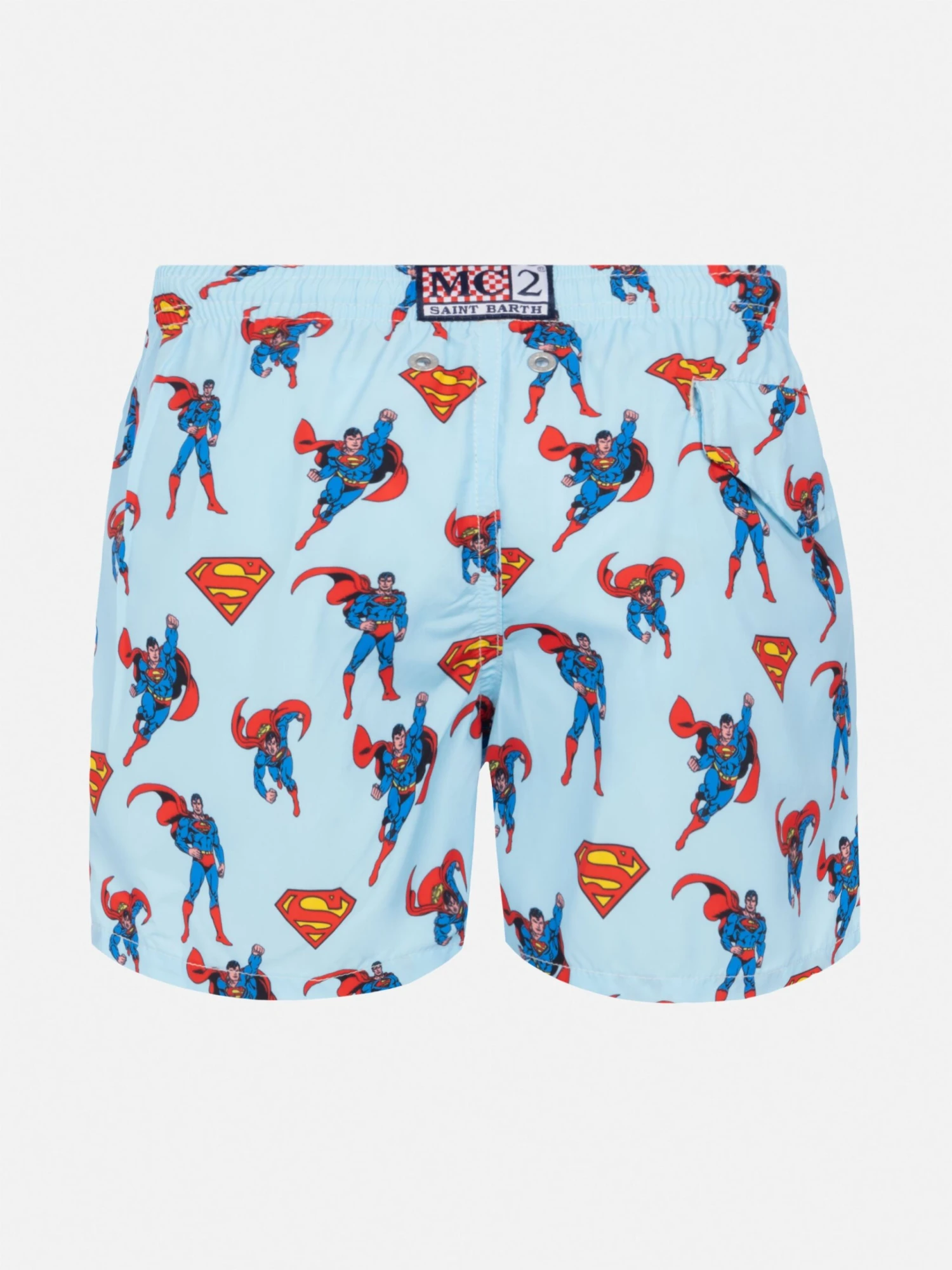 MC2 Saint Barth Jean Lighting Lightweight Fabric Swim Shorts With Superman Print|MARVEL SPECIAL EDITION 4 MC2 Saint Barth Jean Lighting Lightweight Fabric Swim Shorts With Superman Print|MARVEL SPECIAL EDITION - Image 2