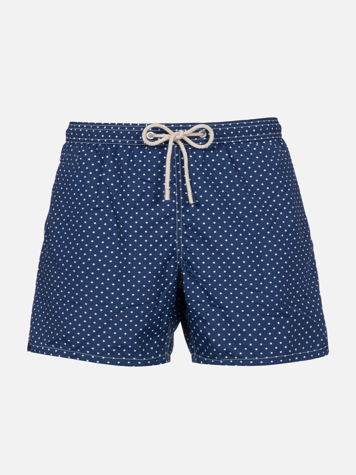 MC2 Saint Barth Boy Lightweight Fabric Swim-shorts Jean Lighting With Polka Dots Print 3 MC2 Saint Barth Boy Lightweight Fabric Swim-shorts Jean Lighting With Polka Dots Print