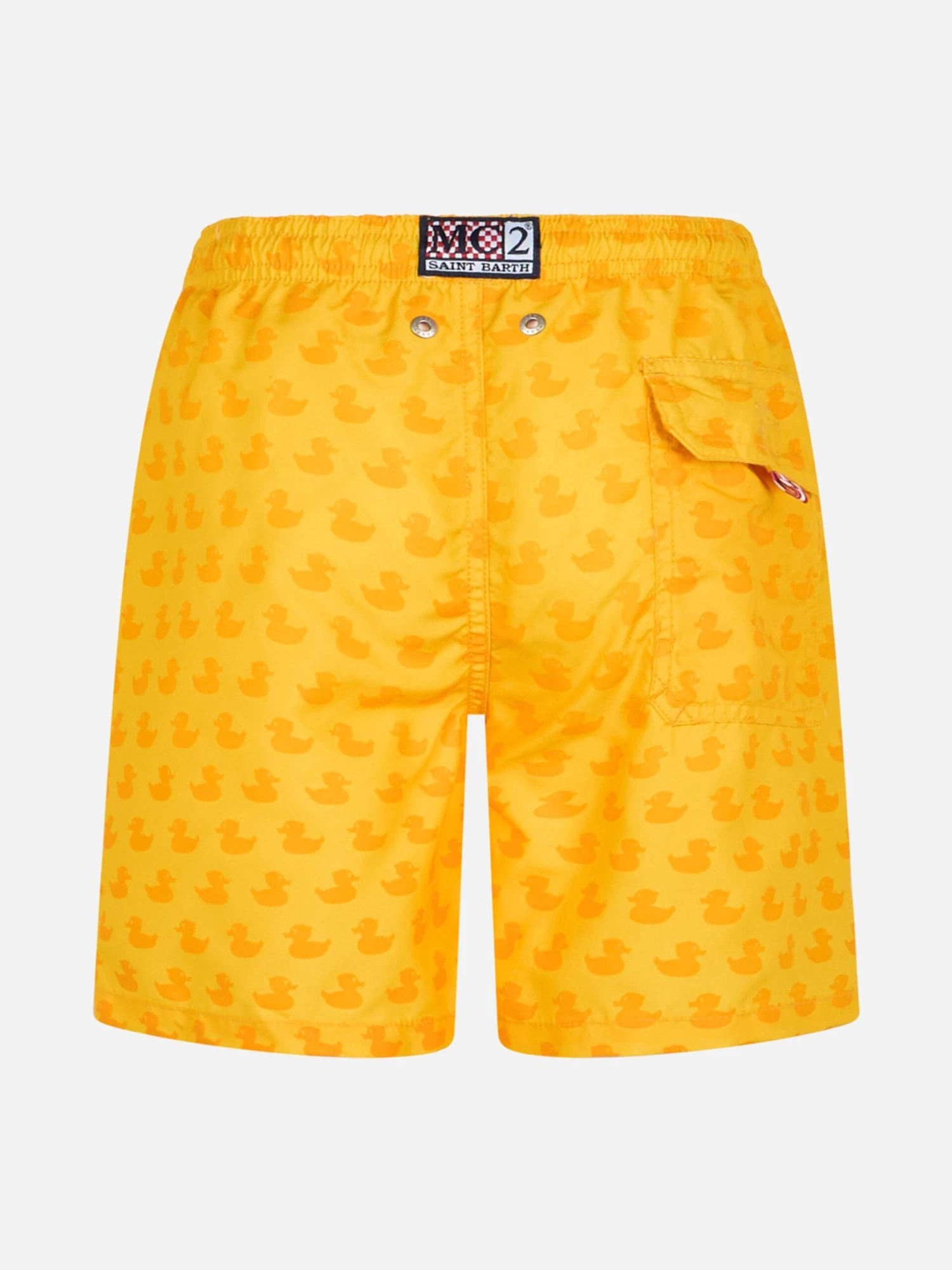 MC2 Saint Barth Swimshort Boy With Temperature-reactive Print - Ducky Print 4 MC2 Saint Barth Swimshort Boy With Temperature-reactive Print - Ducky Print - Image 2