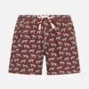 MC2 Saint Barth Boy Lightweight Fabric Swim-shorts Jean Lighting 70 With Puma Print -MC2 Saint Barth Shop UID JEA001600670F BOY SWIM SHORTS 01