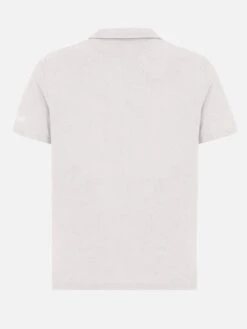 MC2 Saint Barth Jeremy White Terry Buttonless Polo Shirt -MC2 Saint Barth Shop UID JER000101387H MAN POLOSHIRT WHITE 20250319123500 05