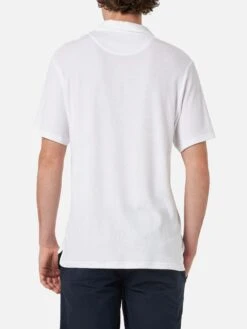 MC2 Saint Barth Man White Terry Polo Shirt Jeremy -MC2 Saint Barth Shop UID JER000102792F MAN POLOSHIRT WHITE 3 8e49ce7d c7b4 4f06 b595 df79251a4446