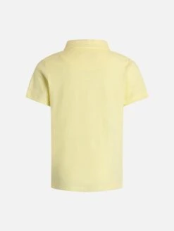 MC2 Saint Barth Boy Pale Yellow Terry Polo Shirt Jeremy Jr -MC2 Saint Barth Shop UID JER000200032F BOY POLOSHIRT YELLOW 2