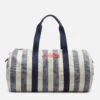 MC2 Saint Barth Travel Duffel Canvas Bag Jetleg With Striped Print -MC2 Saint Barth Shop UID JETL00200233F ACCESSORY BAG BLUE STRIPESVICHY 0 20250107183502 1