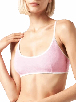 MC2 Saint Barth Woman Terry Bralette Bikini With Piping | MELISSA SATTA SPECIAL EDITION -MC2 Saint Barth Shop UID JLN000109725D terry bikini melissa satta 3