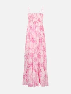 MC2 Saint Barth Woman Cotton Dress Jemma With Smocked Embroidery -MC2 Saint Barth Shop UID JME00201272F WOMAN DRESS PINK 4