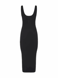 MC2 Saint Barth Jennifer Ribbed Black Cotton Jersey Tank Dress -MC2 Saint Barth Shop UID JNF000100107H WOMAN DRESS BLACK 0 0 20250415113500 5