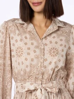 MC2 Saint Barth Woman Beige Bandanna Cotton Dress Jensen 8 MC2 Saint Barth Woman Beige Bandanna Cotton Dress Jensen -MC2 Saint Barth Shop UID JNS000103875F WOMAN DRESS WHITE 20240627153500 4