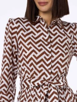 MC2 Saint Barth Striped Print Woman Cotton Dress Jensen -MC2 Saint Barth Shop UID JNS000106531D WOMAN DRESS WHITE 20240627153500 3