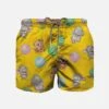 MC2 Saint Barth Boy Cotton Swim Shorts With Puppies Balloon Print -MC2 Saint Barth Shop UID JOEL00102184B BOY SWIMSHORT 01