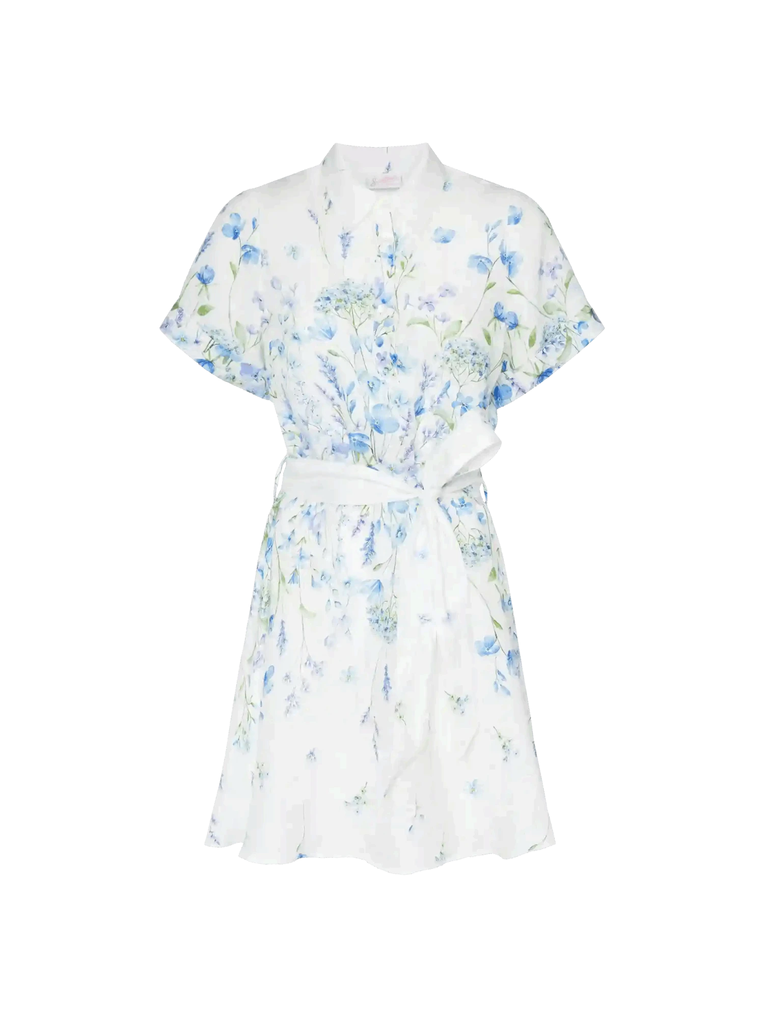 MC2 Saint Barth Joseline Linen Dress With Floral Print 6 MC2 Saint Barth Joseline Linen Dress With Floral Print - Image 4
