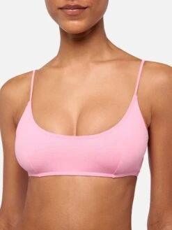 MC2 Saint Barth Marielle Pink Classic Swim Briefs - Judy Pink Bralette Beach Top Judy 10 MC2 Saint Barth Marielle Pink Classic Swim Briefs - Judy Pink Bralette Beach Top Judy -MC2 Saint Barth Shop UID JUD000100098H WOMAN TOPBIKINI PINK PLAIN.COLOR 0 2