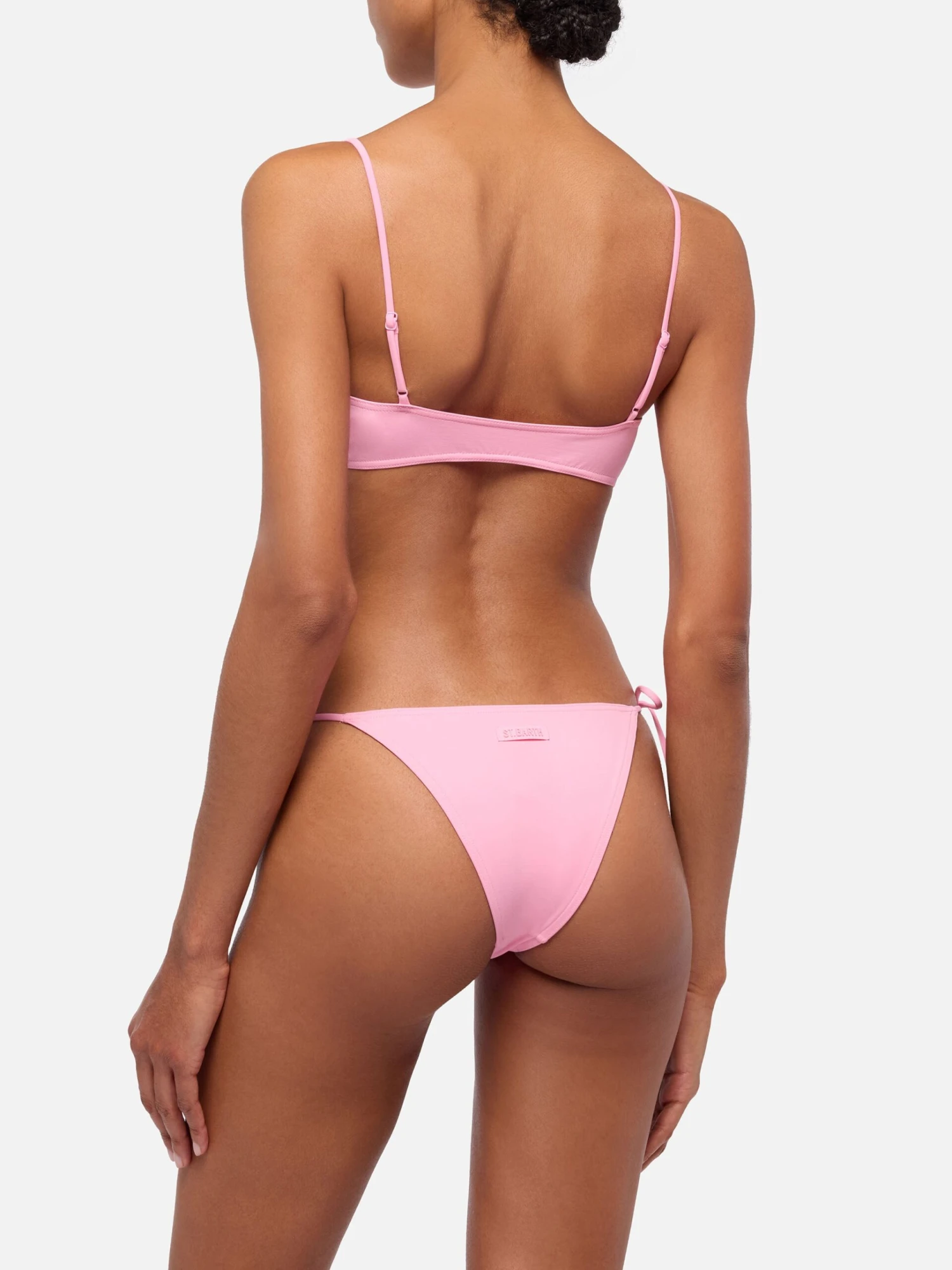 MC2 Saint Barth Marielle Pink Classic Swim Briefs - Judy Pink Bralette Beach Top Judy 6 MC2 Saint Barth Marielle Pink Classic Swim Briefs - Judy Pink Bralette Beach Top Judy - Image 4