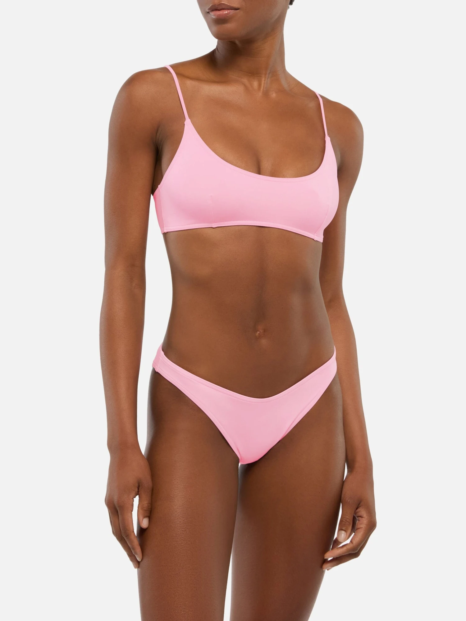 MC2 Saint Barth Lido Pink Classic Swim Briefs - Judy Pink Bralette Beach Top Judy 4 MC2 Saint Barth Lido Pink Classic Swim Briefs - Judy Pink Bralette Beach Top Judy - Image 2