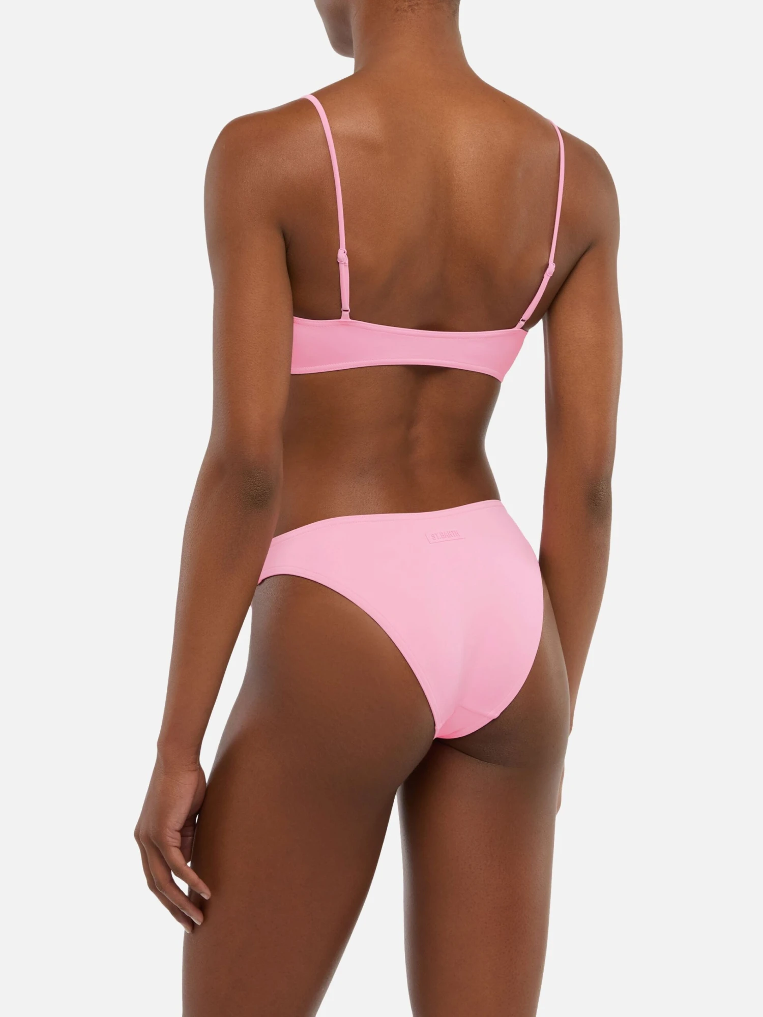 MC2 Saint Barth Lido Pink Classic Swim Briefs - Judy Pink Bralette Beach Top Judy 6 MC2 Saint Barth Lido Pink Classic Swim Briefs - Judy Pink Bralette Beach Top Judy - Image 4