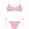 MC2 Saint Barth Marielle Pink Classic Swim Briefs - Judy Pink Bralette Beach Top Judy -MC2 Saint Barth Shop UID JUD000100098H WOMAN TOPBIKINI PINK PLAIN.COLOR 0 UID MRL000100098H WOMAN BOTTOMBIKINI PINK PLAINCOLOR 0 1