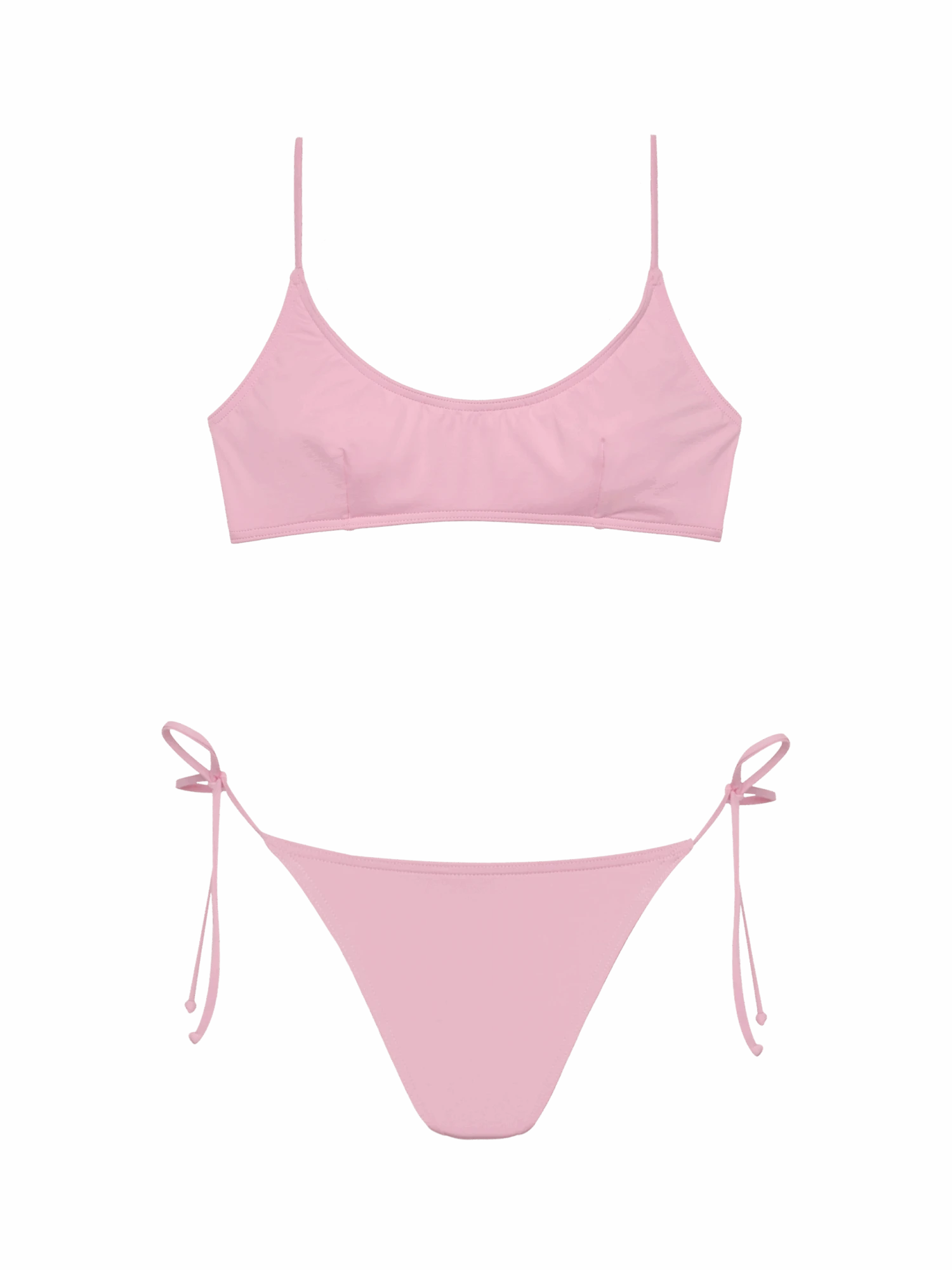 MC2 Saint Barth Marielle Pink Classic Swim Briefs - Judy Pink Bralette Beach Top Judy 3 MC2 Saint Barth Marielle Pink Classic Swim Briefs - Judy Pink Bralette Beach Top Judy