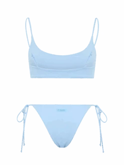 MC2 Saint Barth Woman Light Blue Bralette Bikini Judy Naomi -MC2 Saint Barth Shop UID JUD000100483F STBW TOP SKY 2