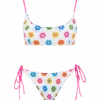 MC2 Saint Barth Woman Terry Bralette Bikini Judy Marielle With Daisy Print -MC2 Saint Barth Shop UID JUD000102077B WOMAN TOP MULTICOLOR 1