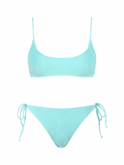 MC2 Saint Barth Woman Green Terry Bralette Bikini Judy Virgo