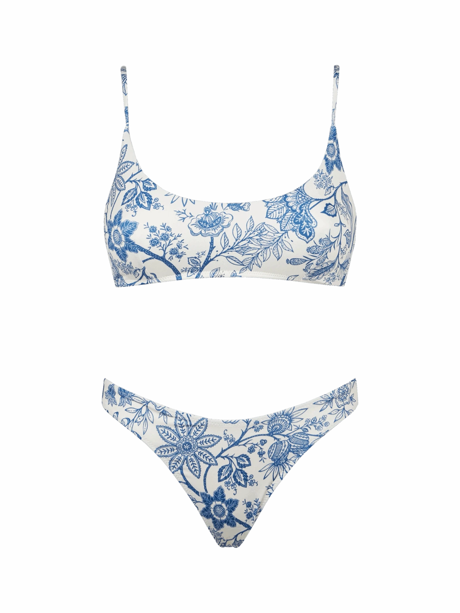 MC2 Saint Barth Woman Bralette Bikini With Flower Print 3 MC2 Saint Barth Woman Bralette Bikini With Flower Print