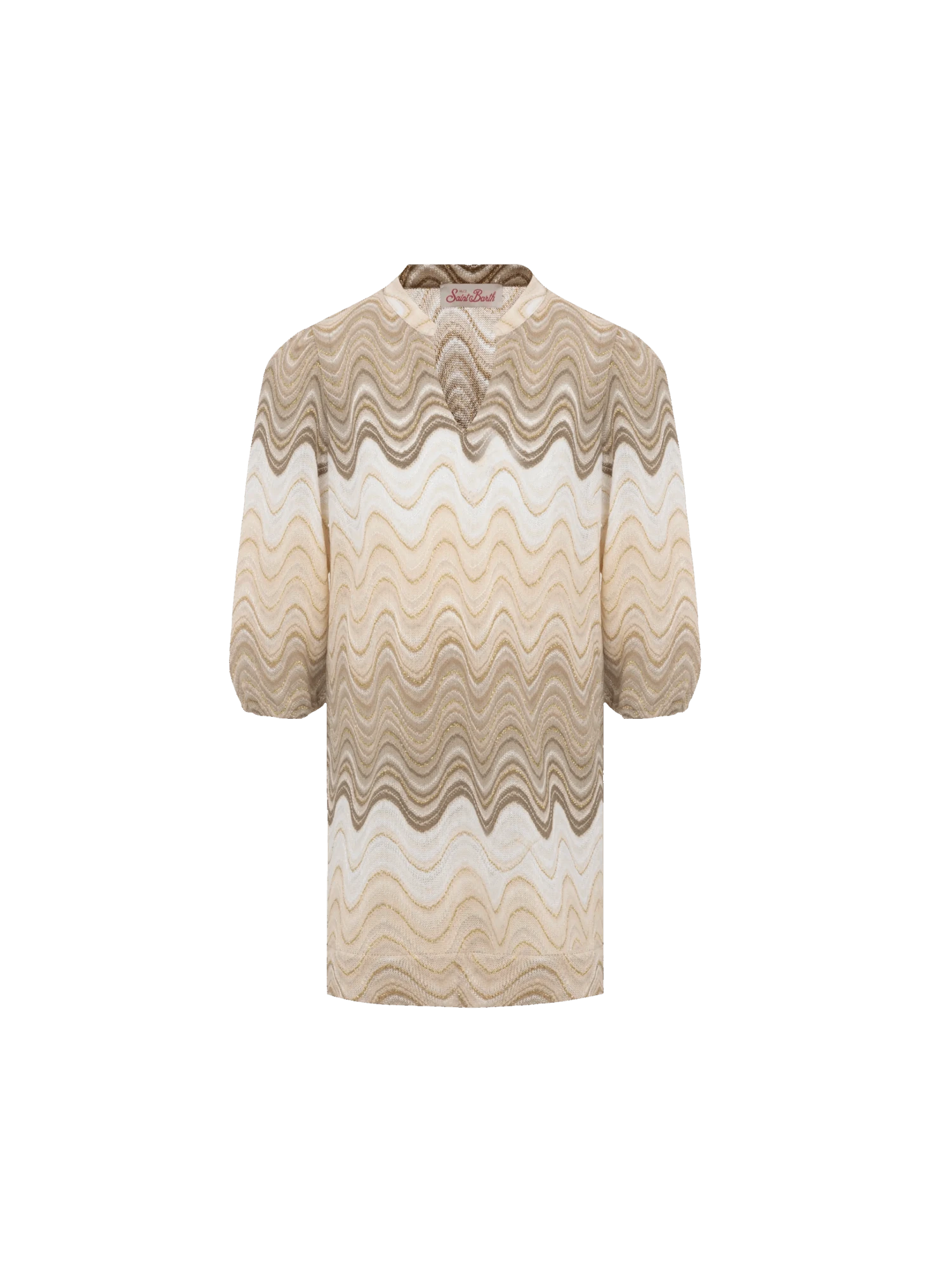 MC2 Saint Barth Jumeira Jr Gold Raschel Knit Short Dress 3 MC2 Saint Barth Jumeira Jr Gold Raschel Knit Short Dress