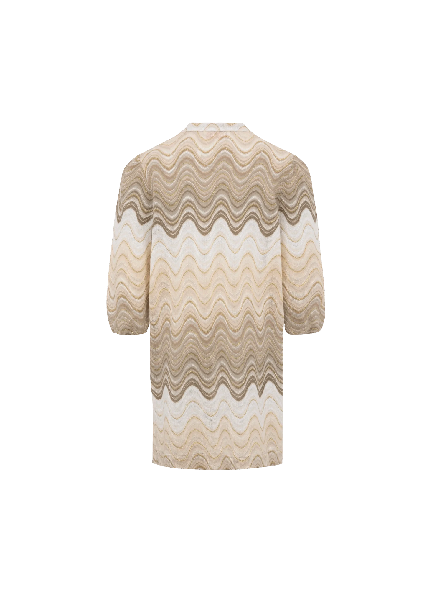 MC2 Saint Barth Jumeira Jr Gold Raschel Knit Short Dress 4 MC2 Saint Barth Jumeira Jr Gold Raschel Knit Short Dress - Image 2