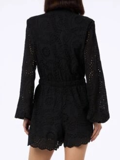 MC2 Saint Barth Woman Black Sangallo Lace Cotton Playsuit Julian 9 MC2 Saint Barth Woman Black Sangallo Lace Cotton Playsuit Julian -MC2 Saint Barth Shop UID JUY00105008F WOMAN OVERALLS COTTONSUNFLOWEREMBRY00 20240627153500 2