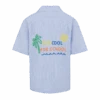 MC2 Saint Barth Kalea Cotton Shirt With Too Cool For Schoolembroidery -MC2 Saint Barth Shop UID KALE00201187H BOY SHIRT BLUE STRIPES 20250407083500 02