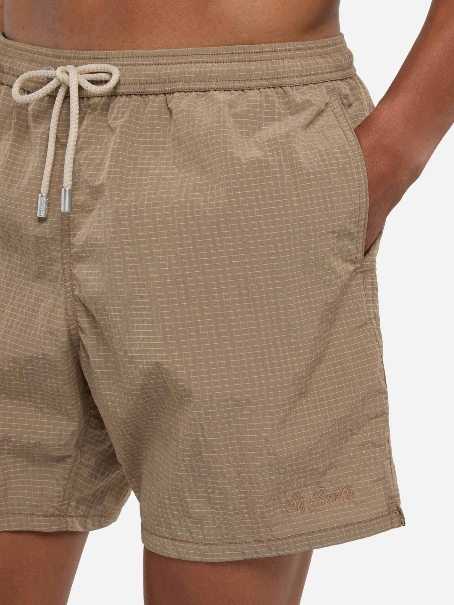 MC2 Saint Barth Mid-length Swim Shorts Katch In Ripstop Fabric 6 MC2 Saint Barth Mid-length Swim Shorts Katch In Ripstop Fabric - Image 4