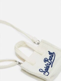 MC2 Saint Barth Beige Cotton Honeycomb Key Holder -MC2 Saint Barth Shop UID KEYB00200127H WOMAN SMALLACCESSORIES BROWN 0 0 20250320123502 2