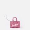 MC2 Saint Barth Pink Chenille Fabric Key Holder With Logo Embroidery -MC2 Saint Barth Shop UID KEYB00200225G ACCESSORY GENERICO PINK FUNNY 01 85062441 a0f8 4476 b9a0 5d3ced8fc07d