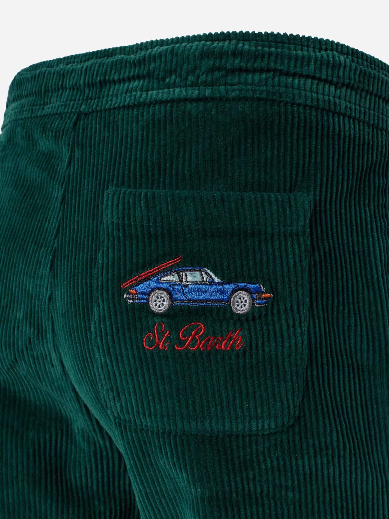 MC2 Saint Barth Boy Corduroy Pants Kilkenny With St. Barth Car Embroidery 5 MC2 Saint Barth Boy Corduroy Pants Kilkenny With St. Barth Car Embroidery - Image 3