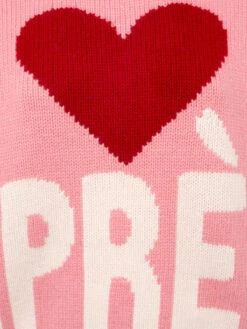 MC2 Saint Barth Woman Pink Fair Isle Sweater Kyla With Apres Ski Jacquard -MC2 Saint Barth Shop UID KYLA00203092G WOMAN KNITWEAR PINK FUNNY 20241107153505 07