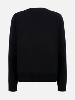 MC2 Saint Barth Woman Black Fair Isle Sweater Kyla With St. Moritz Jacquard 14 MC2 Saint Barth Woman Black Fair Isle Sweater Kyla With St. Moritz Jacquard -MC2 Saint Barth Shop UID KYLA00203096G WOMAN KNITWEAR BLACK POSTCARDS PLACES ST. MORITZ 02