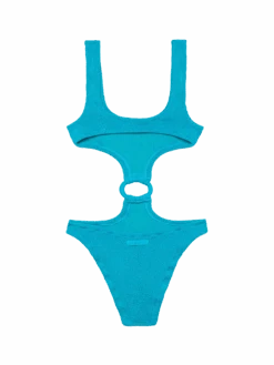 MC2 Saint Barth Laurel Crinkle Teal Cut-out One-piece Swimsuit 9 MC2 Saint Barth Laurel Crinkle Teal Cut-out One-piece Swimsuit -MC2 Saint Barth Shop UID LAU000205800H WOMAN ONEPIECE GREEN CRINKLE 0 20250324143501 5