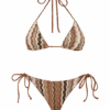 MC2 Saint Barth Raschel Knit Classic Bikini Leah Virgo With Wave Pattern -MC2 Saint Barth Shop UID LEH000101060H WOMAN TOPBIKINI BROWN 0 0 4 506787e4 9dbd 42af 9392 7ec23fd1b86b
