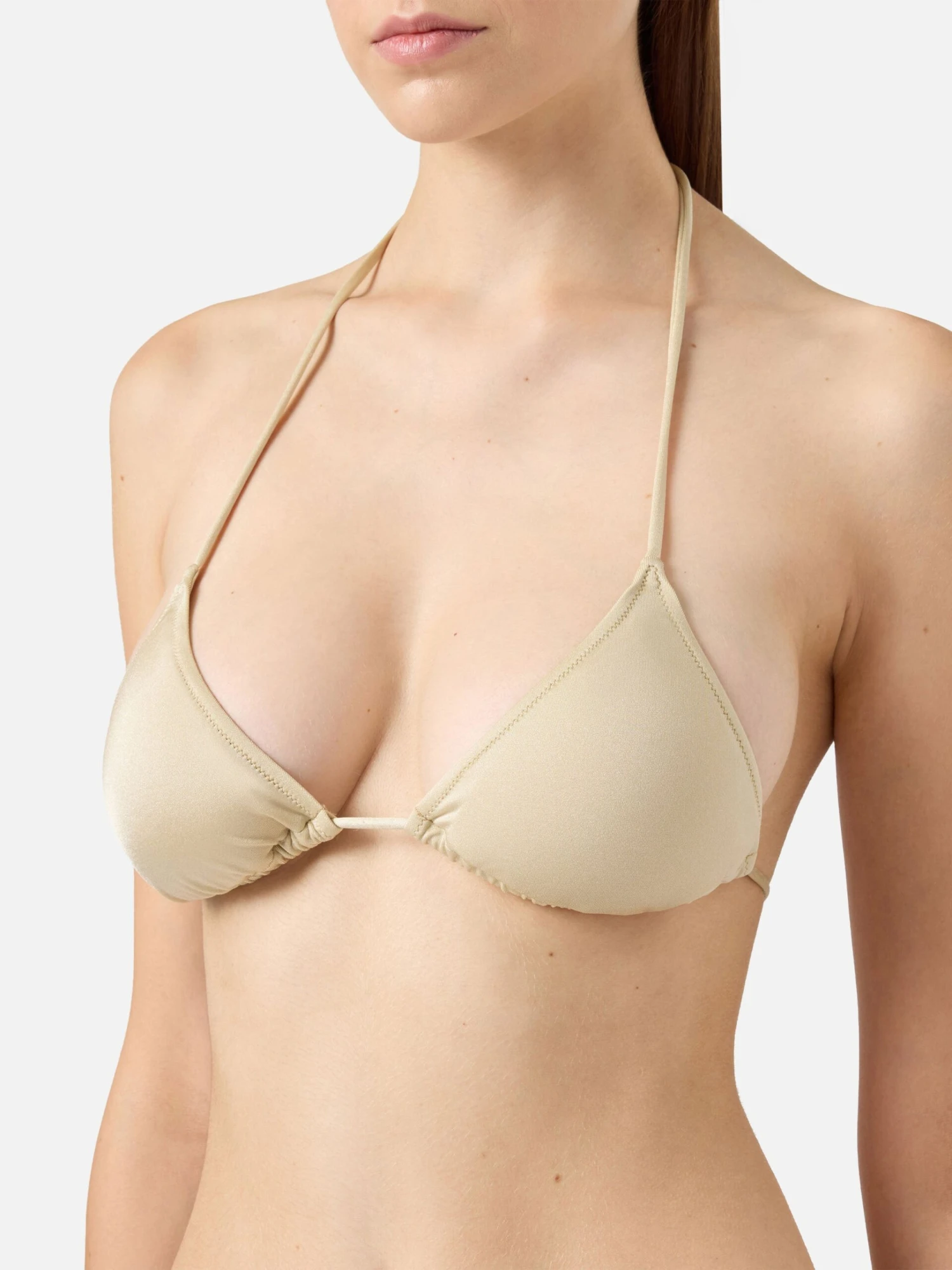 MC2 Saint Barth Jodene Shimmer Gold Cheeky Swim Briefs - Leah Shimmer Gold Triangle Top Swimsuit 5 MC2 Saint Barth Jodene Shimmer Gold Cheeky Swim Briefs - Leah Shimmer Gold Triangle Top Swimsuit - Image 3