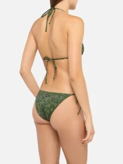 MC2 Saint Barth Virgo Classic Swim Briefs With Bandanna Print - Leah Triangle Top Swimsuit With Bandanna Print 10 MC2 Saint Barth Virgo Classic Swim Briefs With Bandanna Print - Leah Triangle Top Swimsuit With Bandanna Print -MC2 Saint Barth Shop UID LEH000103149H WOMAN TOPBIKINI GREEN BANDANNA MC2 3