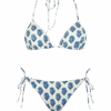 MC2 Saint Barth Woman Jaipur Flower Triangle Bikini Leah Virgo -MC2 Saint Barth Shop UID LEH000103432F WOMAN TOP WHITE 1